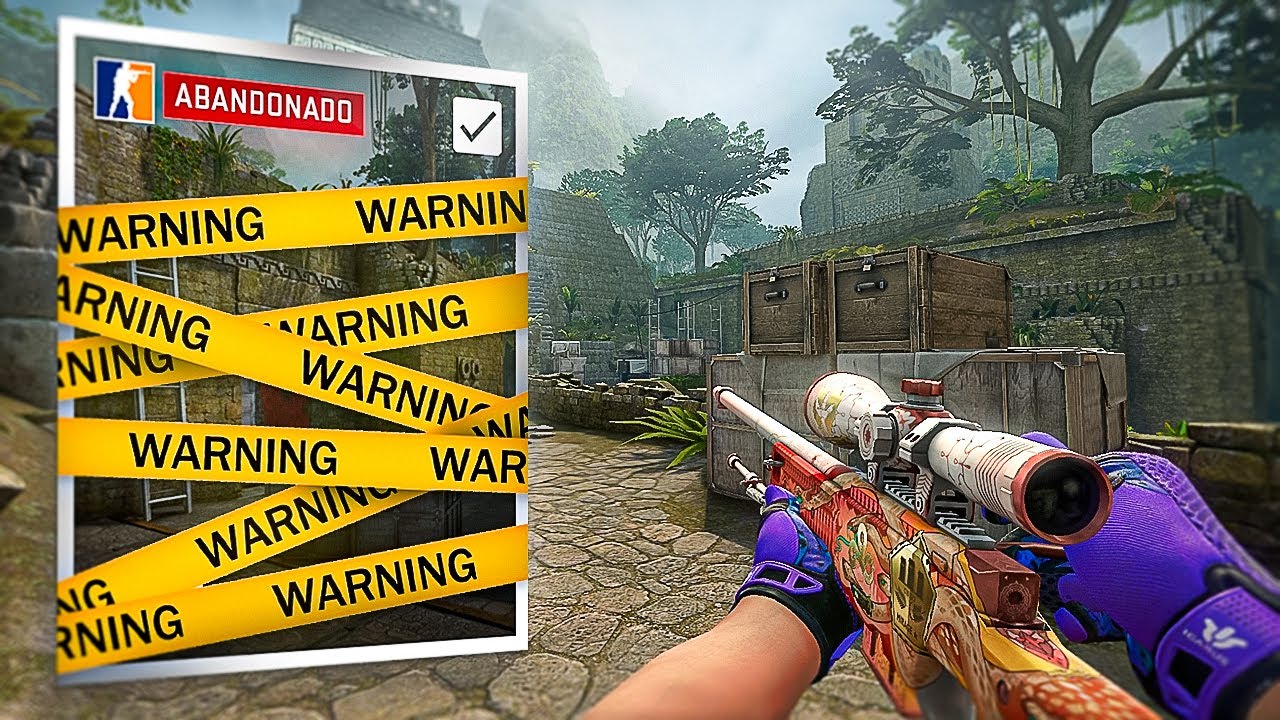o mapa que a valve DESISTIU e foi obrigada A ABANDONAR no CS:GO (ascens&atilde;o & queda da de_aztec)