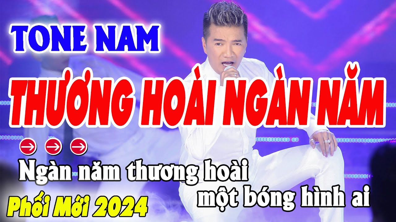 Thương Hoài Ngàn Năm Karaoke Tone Nam _ Beat Đàm Vĩnh Hưng