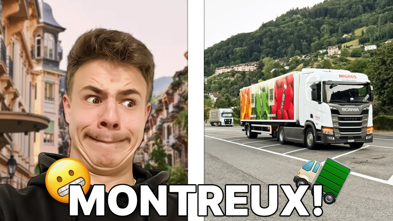 Mit dem LKW nach MONTREUX!😬🚛