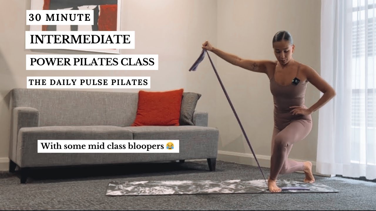 30 Minute Intermediate Power Pilates Class