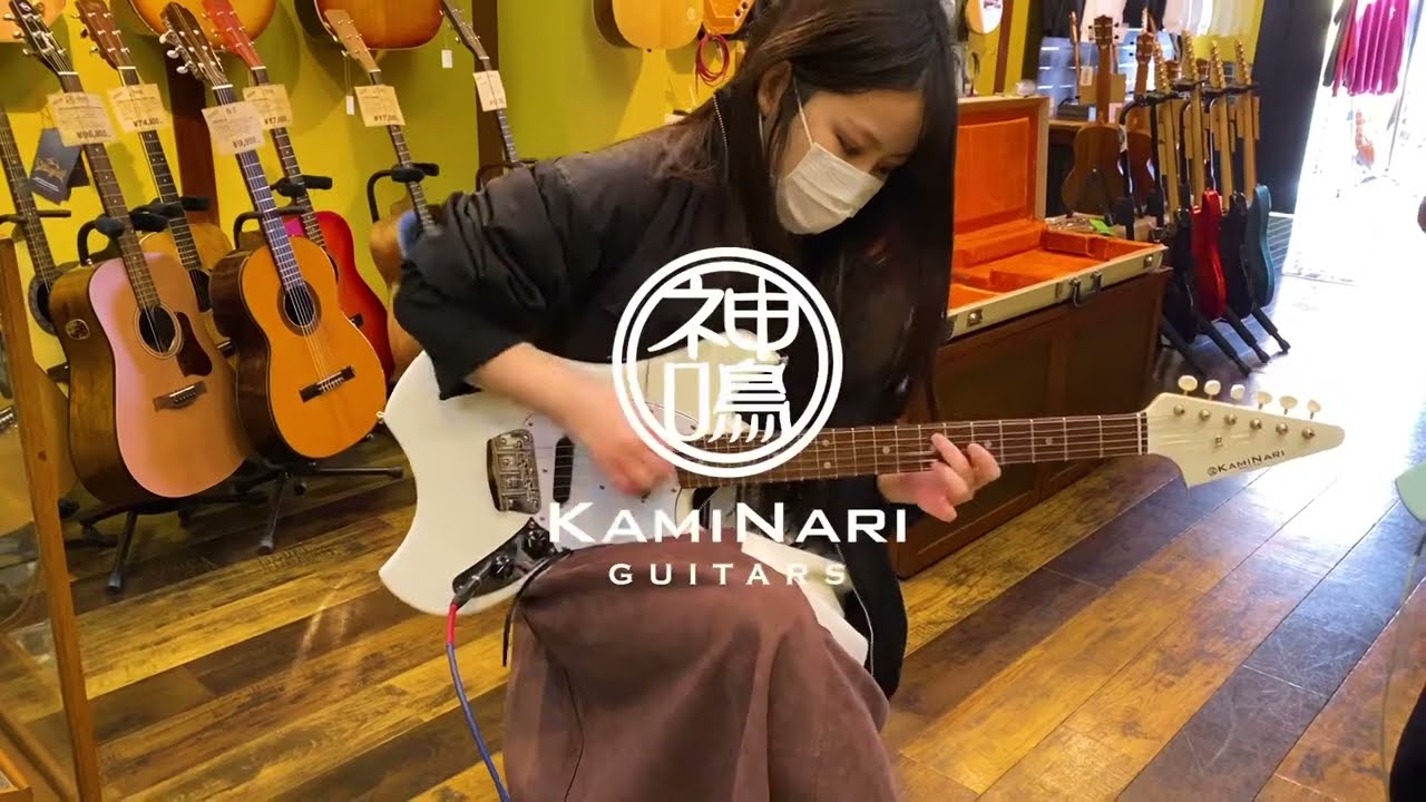 KAMINARI GUITARS  《Swinger '69 2PU   White》