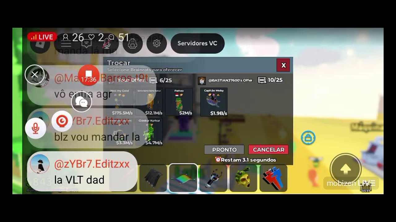 trade e vende e pvp