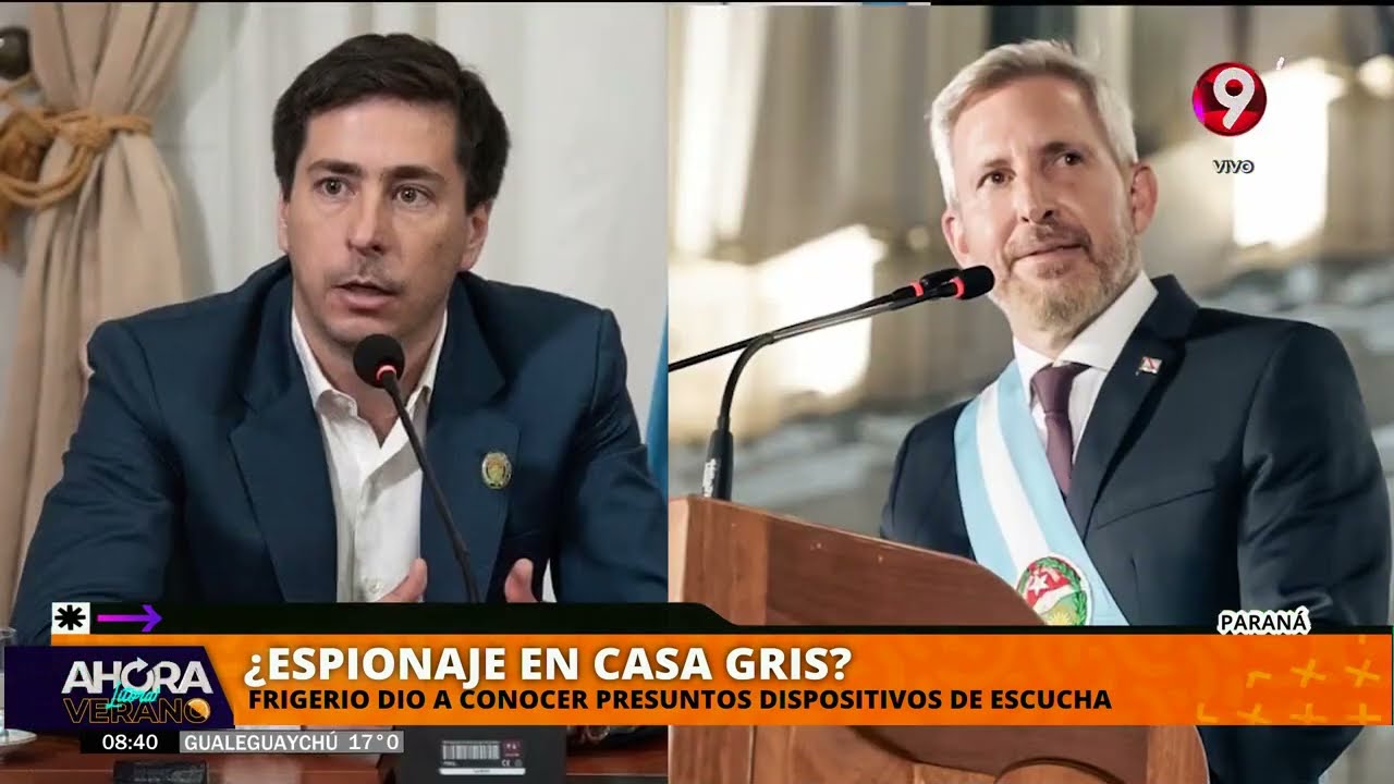 Investigan espionaje al gobernador de Entre Ríos: el fiscal reveló detalles