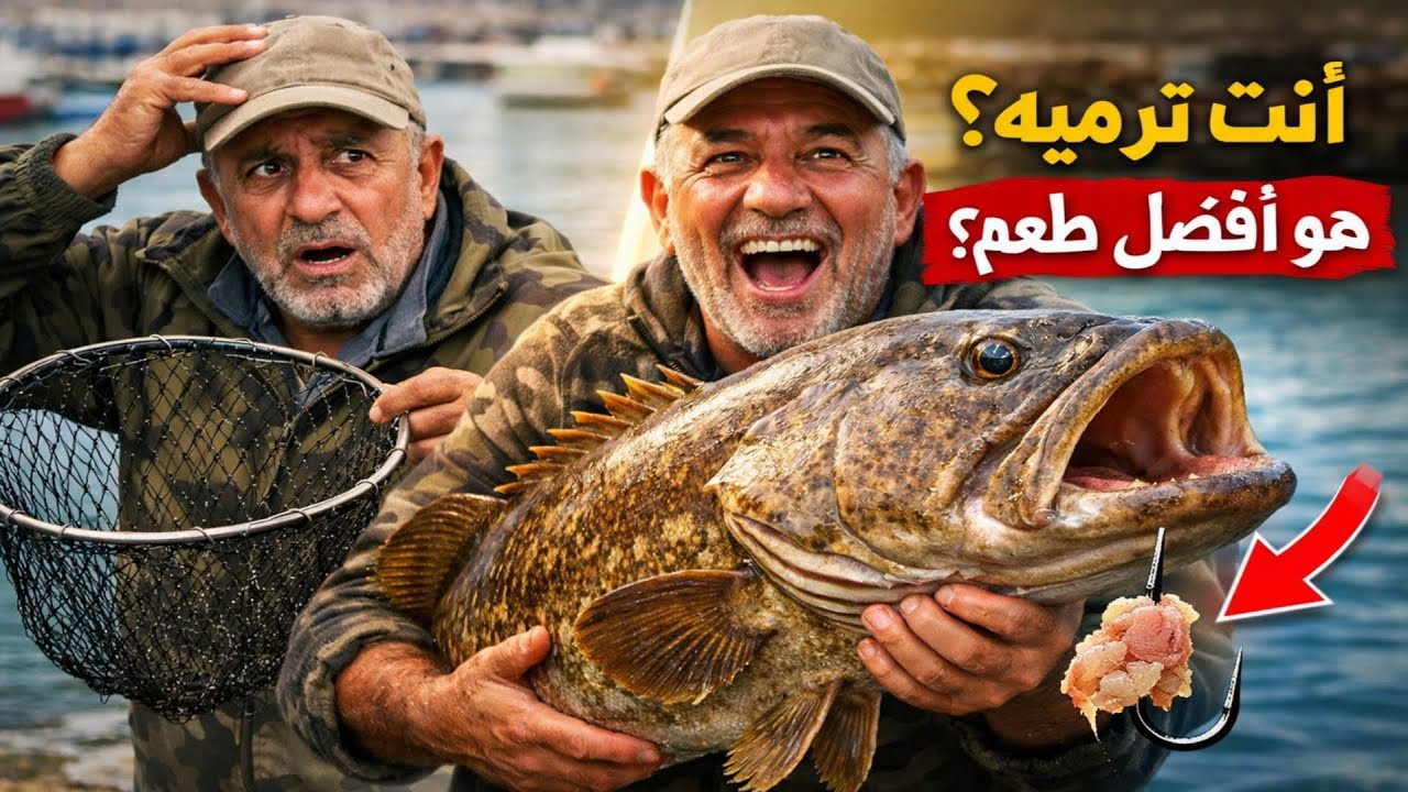 هذا هو أفضل طعم للهامور في يناير... وأنت ترميه كل مرة!