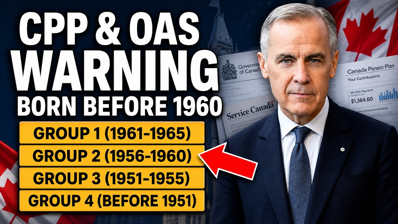 📌 BORN BEFORE 1960? Your 2026 CPP & OAS Changes Explained &mdash; Find Your Exact Group