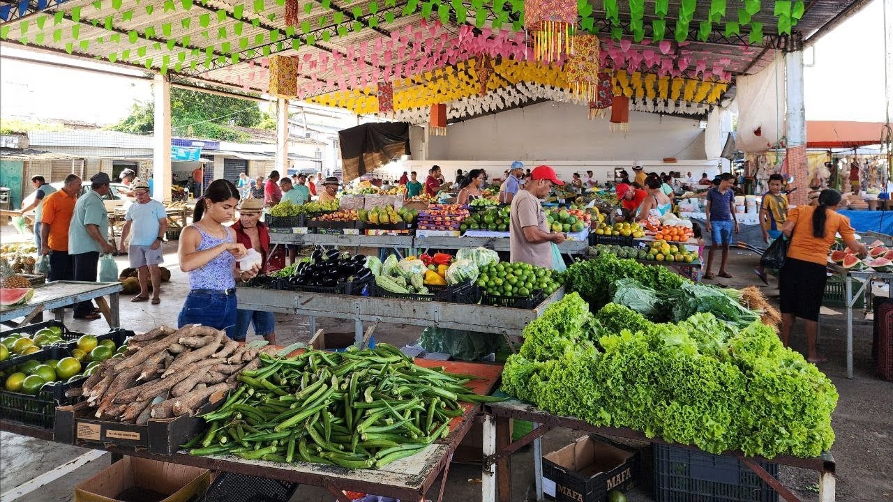 Conhecendo à Feira Livre de Glória do Goitá, Pernambuco, 22 de março de 2025