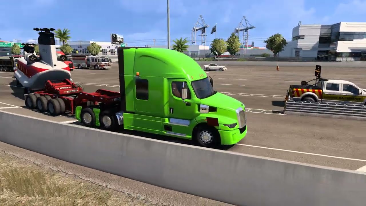 American Truck Simulator transporte especial