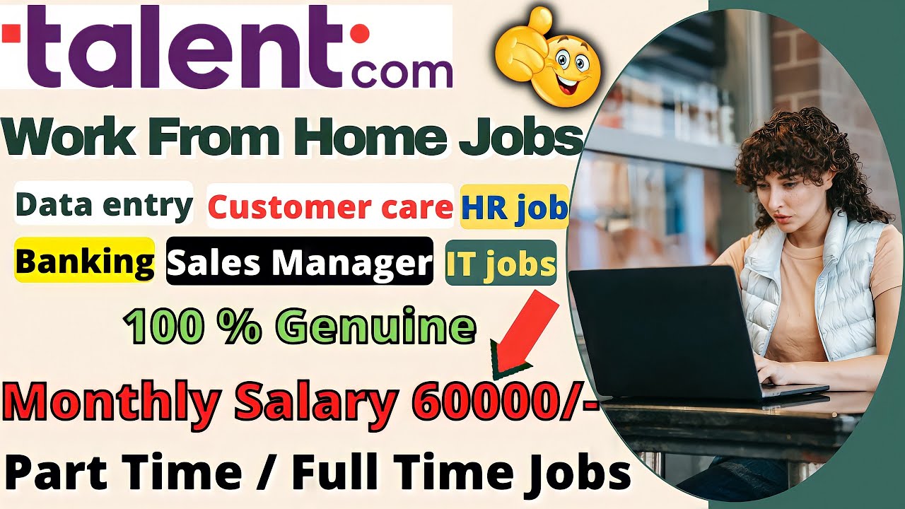 Talent.com se work from home job kaise kare | Talent.com job details | part time job | Full time job