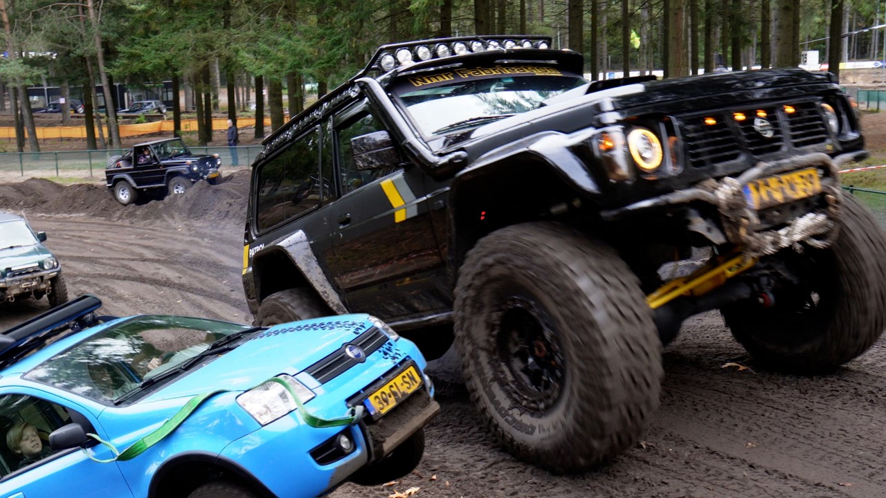 Big vs Small: The craziest moments at ANVT Offroad Event Heerde!