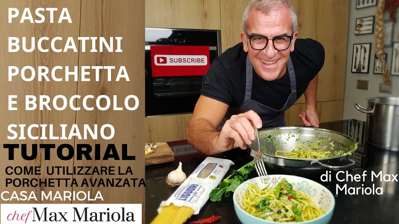 ПАСТА с ПОРКЕТТОЙ и СИЦИЛИАНСКОЙ БРОККОЛИ #ricetta #facile da #CasaMariola