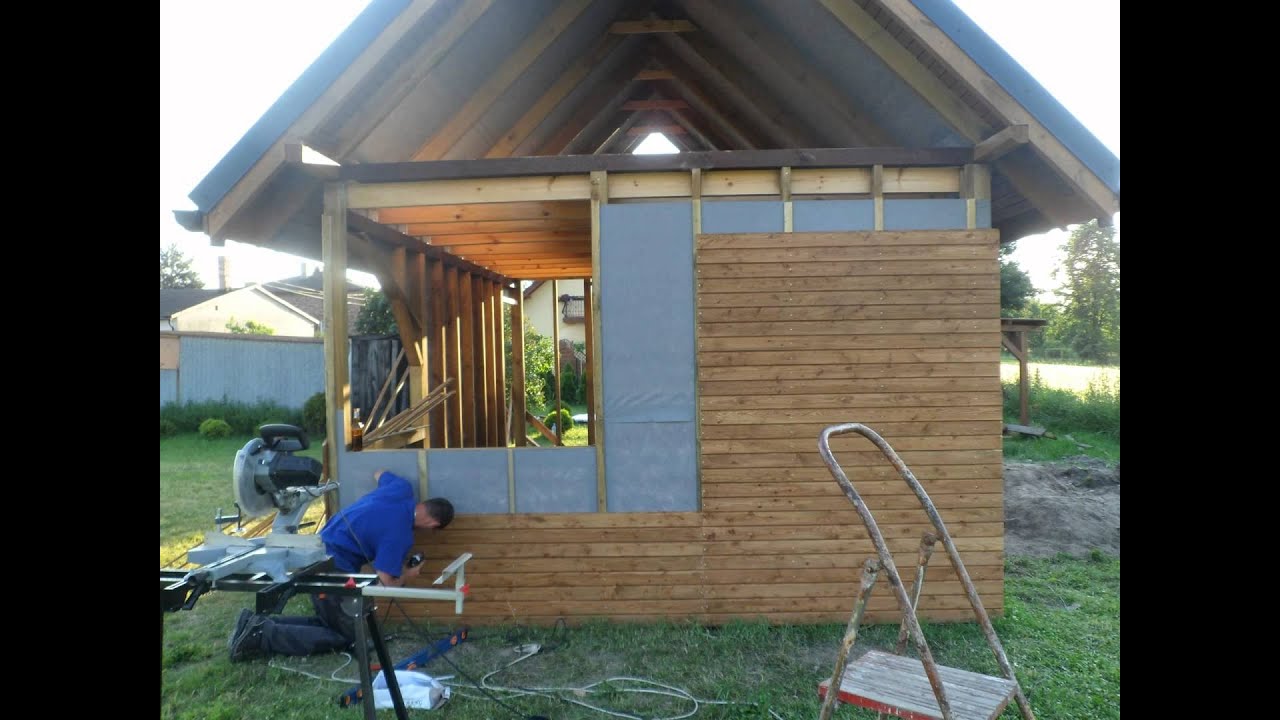 Domek z drewna 25m2