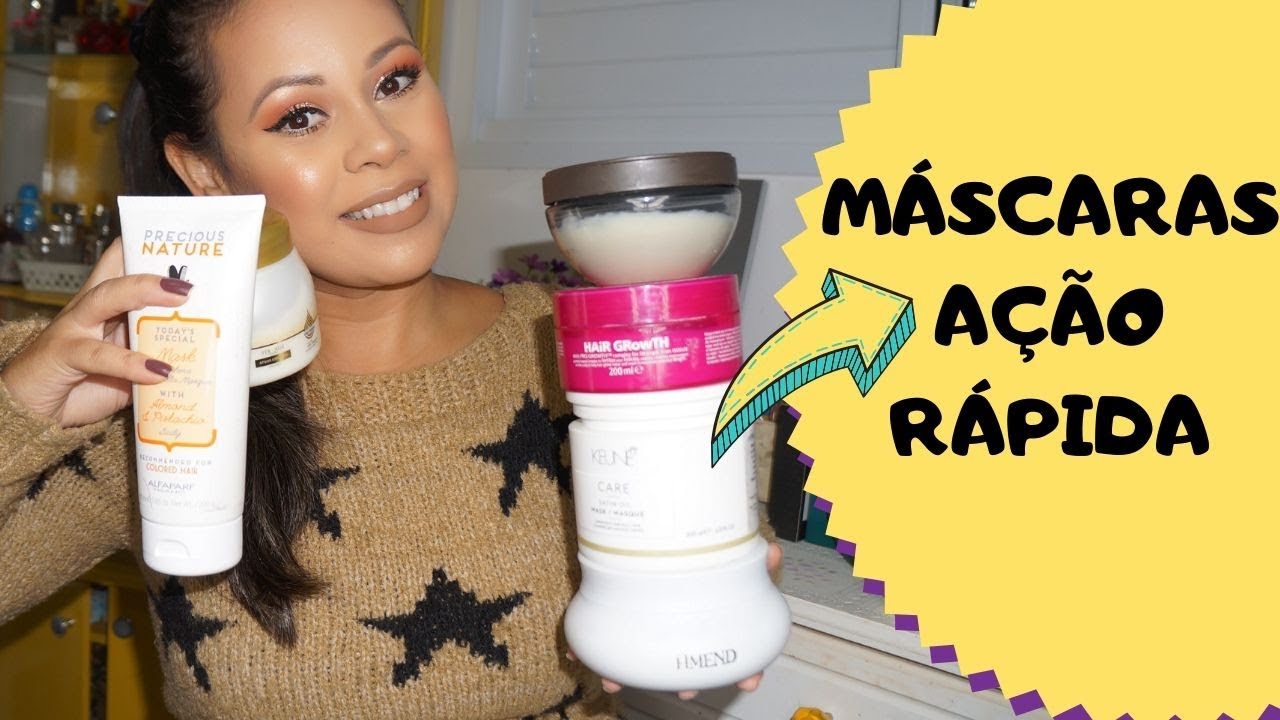 TRATA EM 3 MINUTOS! Máscaras de Ação Rápida!