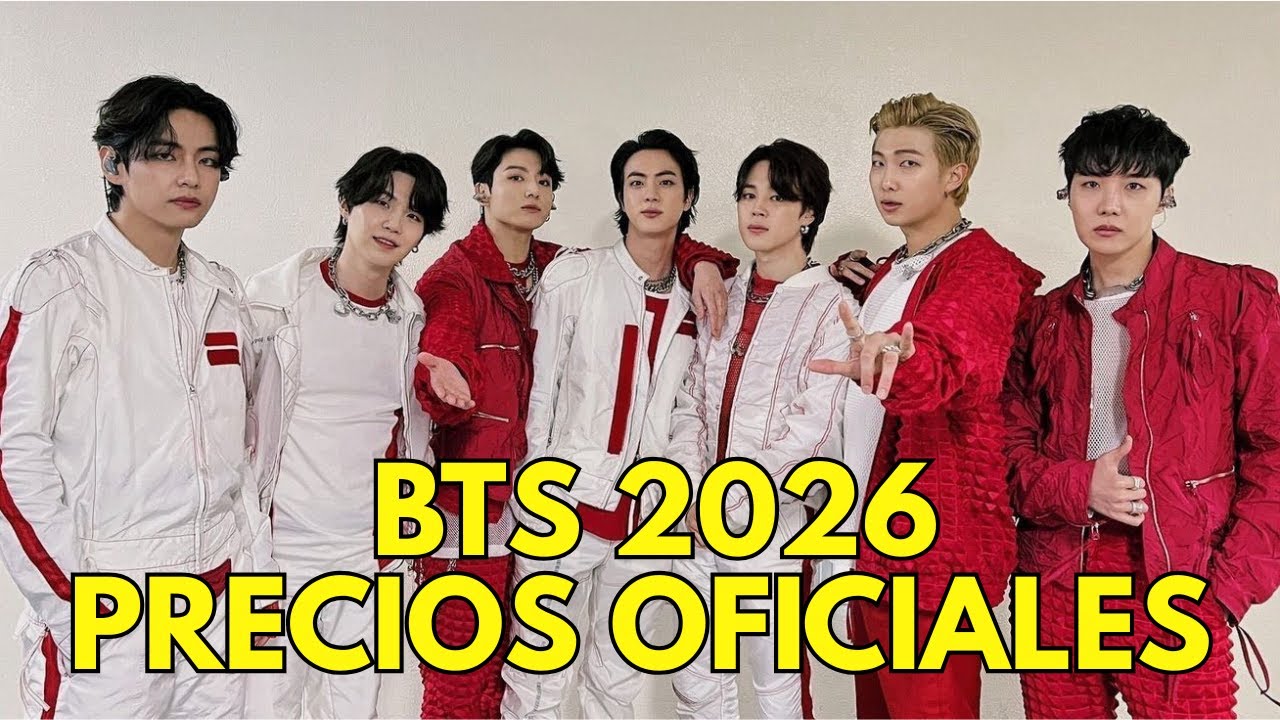 ¿Cuánto cuesta ir al concierto de BTS en 2026? Precios oficiales y lo que pagarías en Colombia