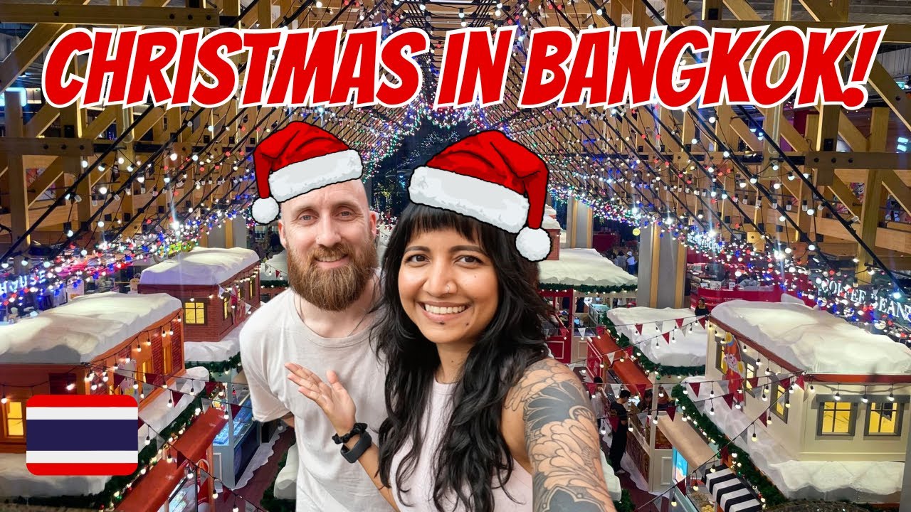 It feels like CHRISTMAS in Bangkok, Thailand! 🇹🇭