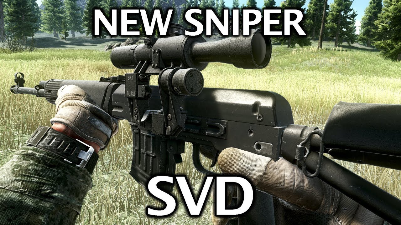 SVD Woodland Sniper - Escape from Tarkov