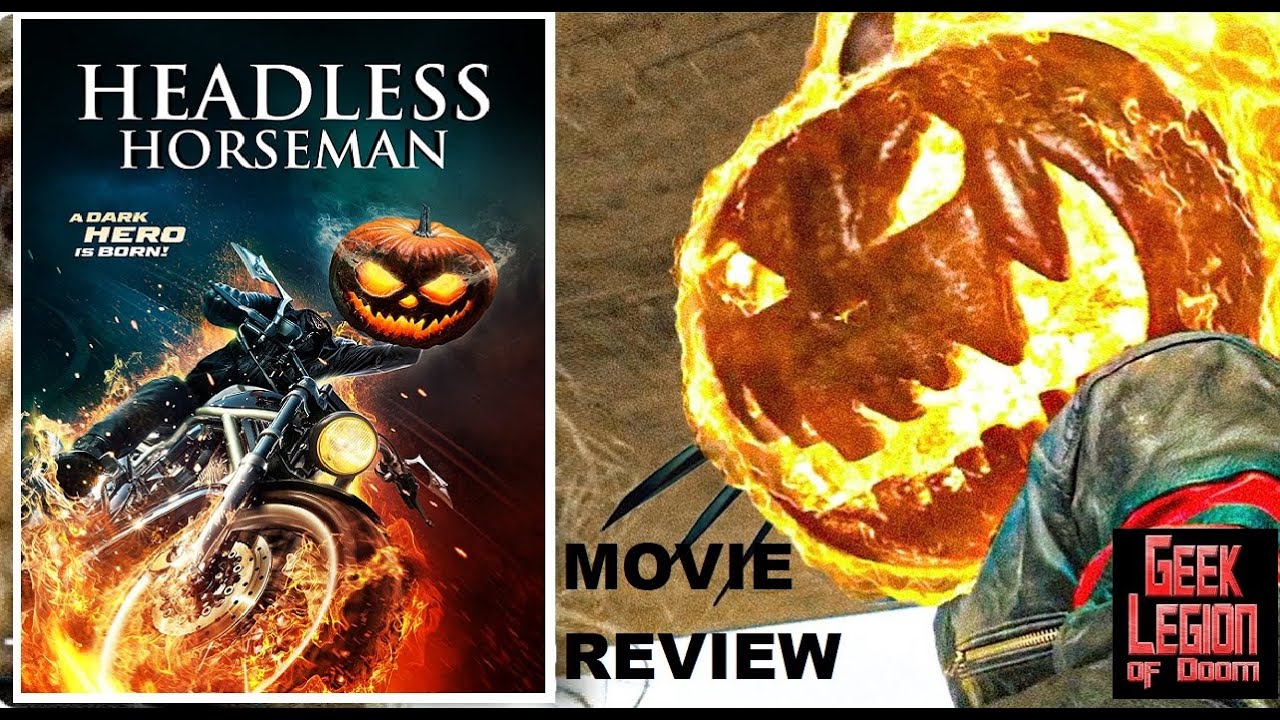 HEADLESS HORSEMAN ( 2022 Michael Par&eacute; ) Ghost Rider Style Action Horror Movie Review