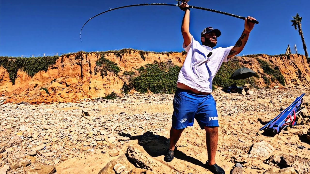 PESCA DE DORADAS AL ATARDECER, 4 HORAS MUY INTENSAS 😲