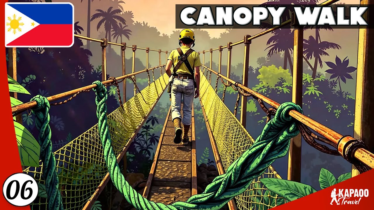 Entre ciel et jungle ! CANOPY WALK à El Nido (Philippines VLOG 06)