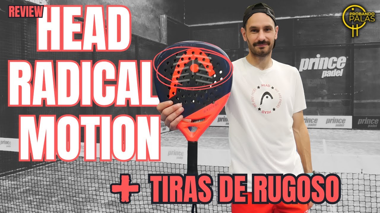 Head RADICAL MOTION...Polivalencia y Manejabilidad en una misma PALA! #padel