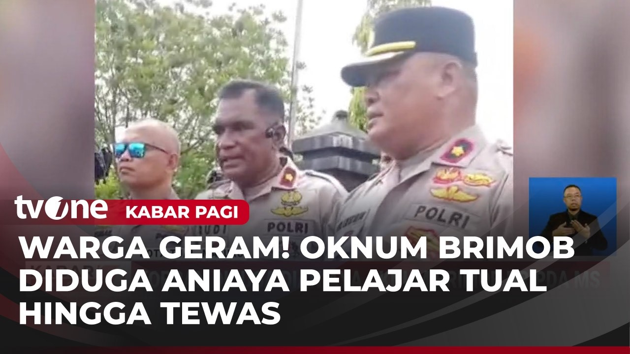 SADIS!! Oknum Anggota Brimob Diduga Aniaya Pelajar hingga Tewas! | Kabar  Pagi