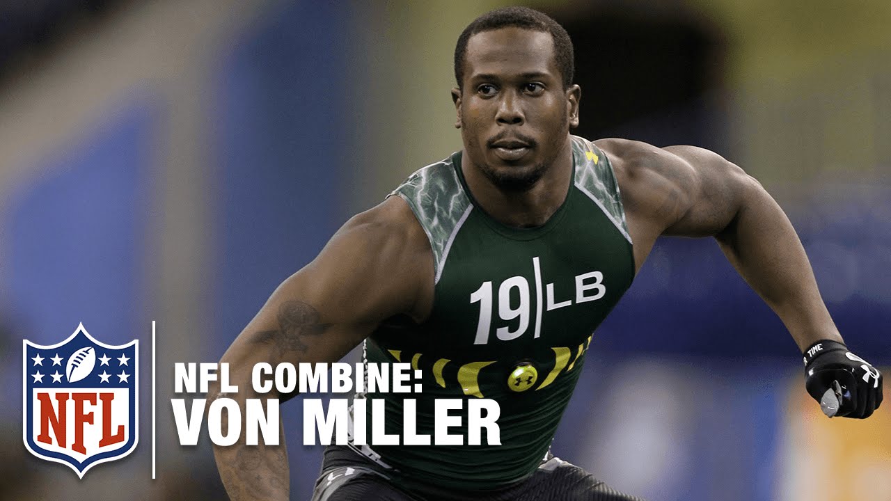 Von Miller (LB, Texas A&M) | 2011 NFL Combine Highlights