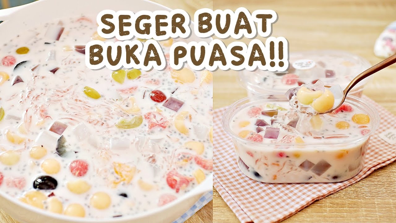 Save Resepnya Buat BUKA PUASA BESOK!! Sop Buah HONGKONG XIMILU SEGER BANGET!!