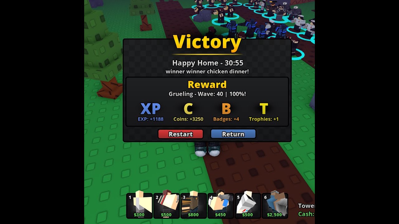 Solo Grueling without trophy towers (ATDG)
