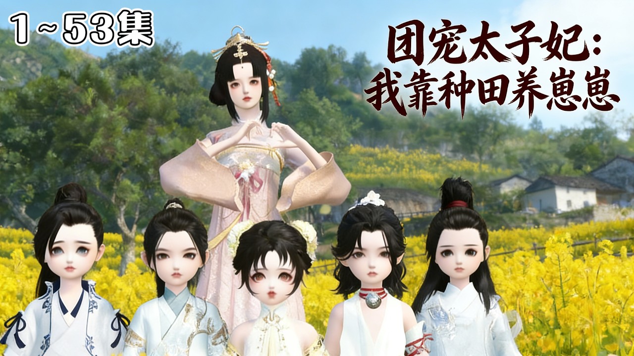 《团宠太子妃：我靠种田养崽崽》1~53集🌸凤仙仙穿越成五个未来大佬萌宝的恶毒亲娘，反被萌宝宠上天，还被孩子们硬塞爹——男人她不能忍，萌娃选的却可以！ #萌娃 #种田 #古风言情 #小九追书吖