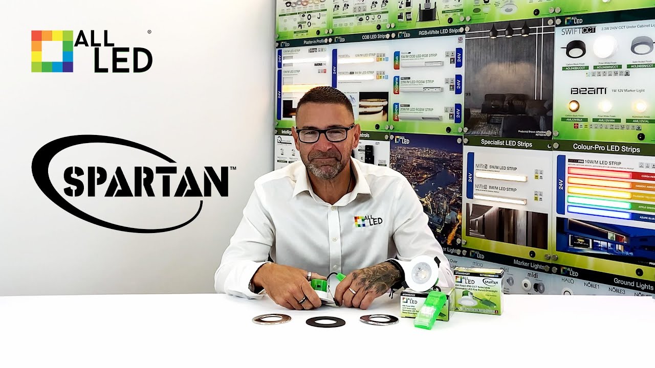 All LED Spartan 6W IP65 Downlight: Ultra-Slim Design, Trusted Fire-Rated Performance