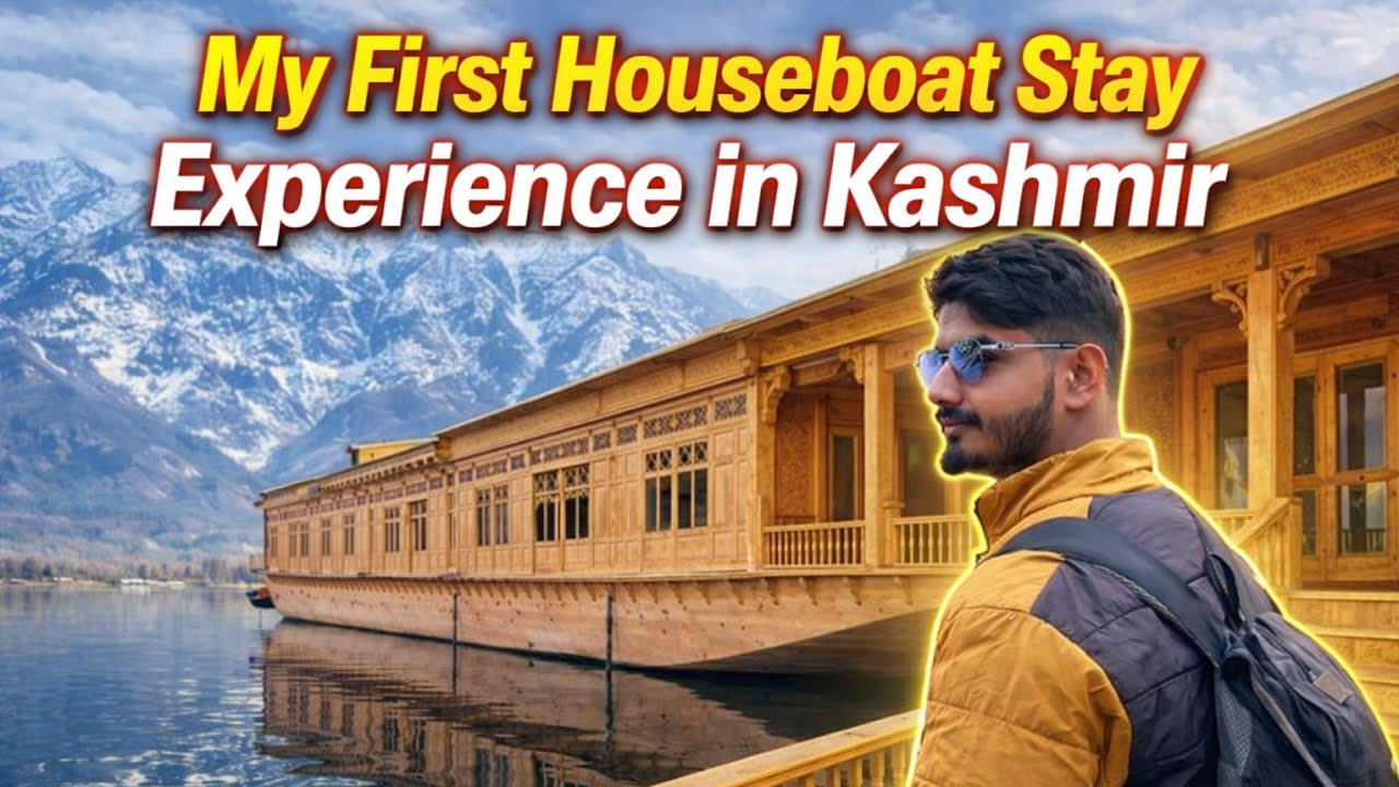 My first Houseboat stay in Kashmir ⛰️ || best in the budget 