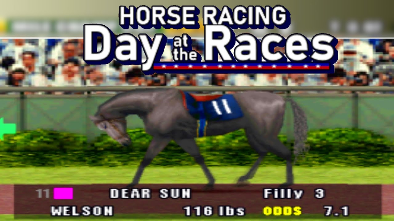 Horse Racing Day At The Races - World Super Jockey Series!  [Gallop Racer 3]