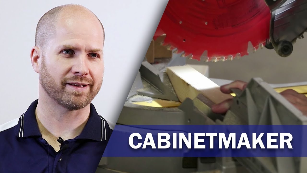 Job Talks - Cabinetmaker - Douglas Grew in his Skilled Trade from his Wood-Working  Hobby