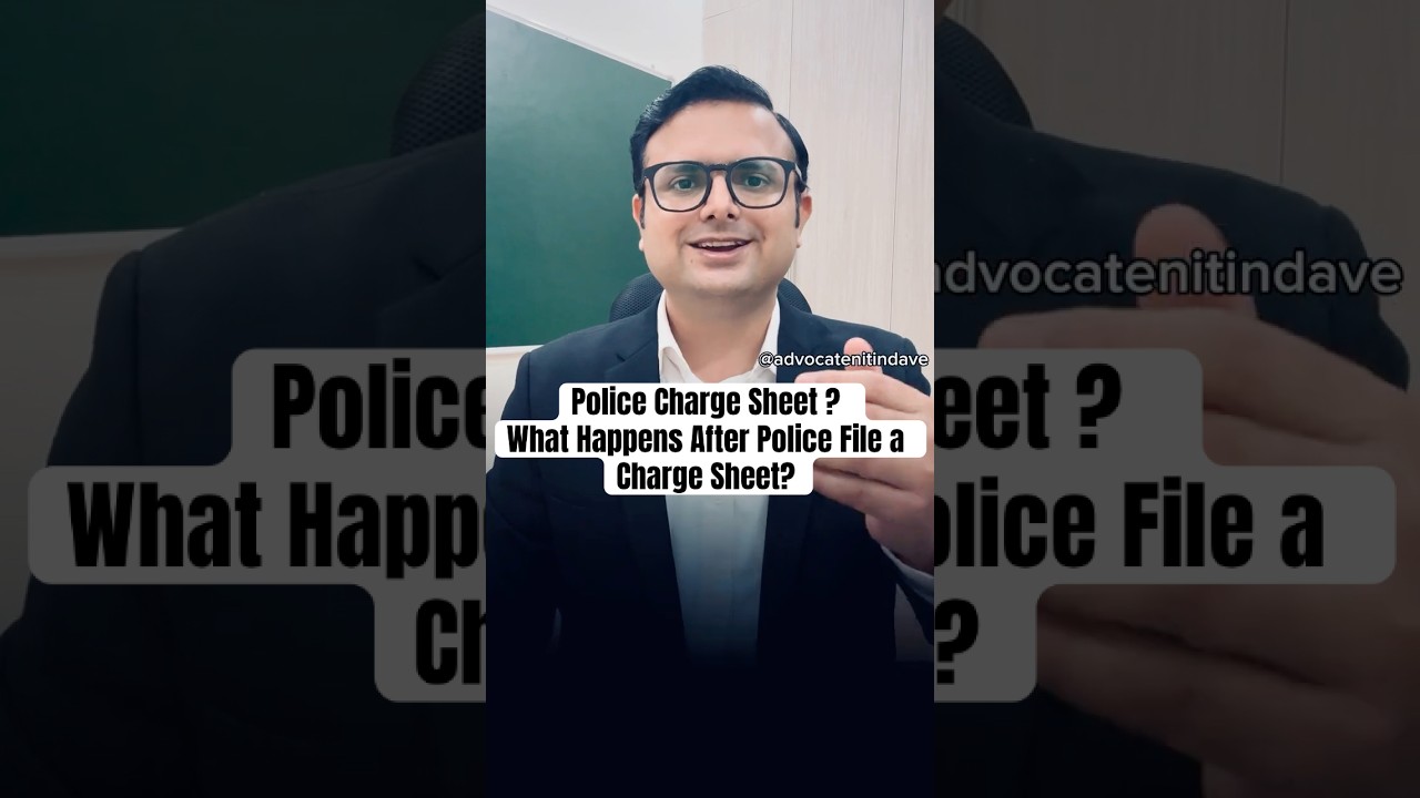 What is Police Charge Sheet? What Happens After Police File a Charge Sheet? #ChargeSheet #BNSS2023