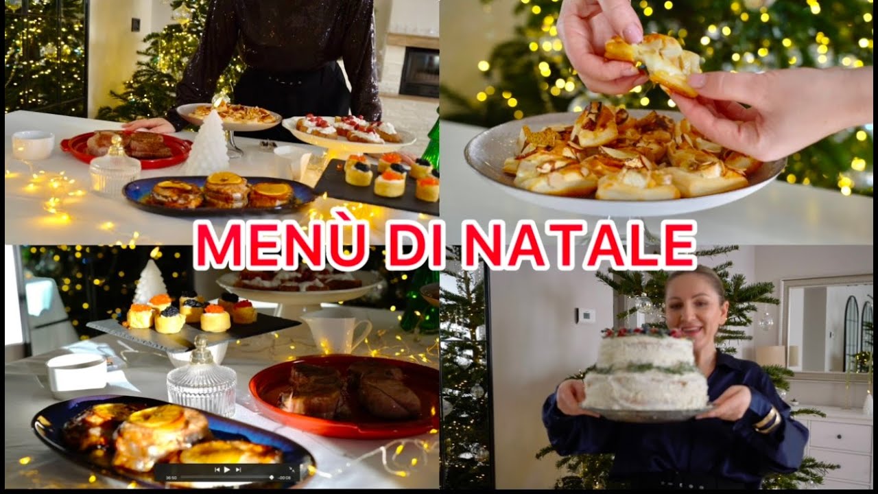 ⭐️Men&ugrave; di Natale 2024 da far Scoppiare un Applauso, | Antipasti e men&ugrave; il migliore, sfoglia, gourmet