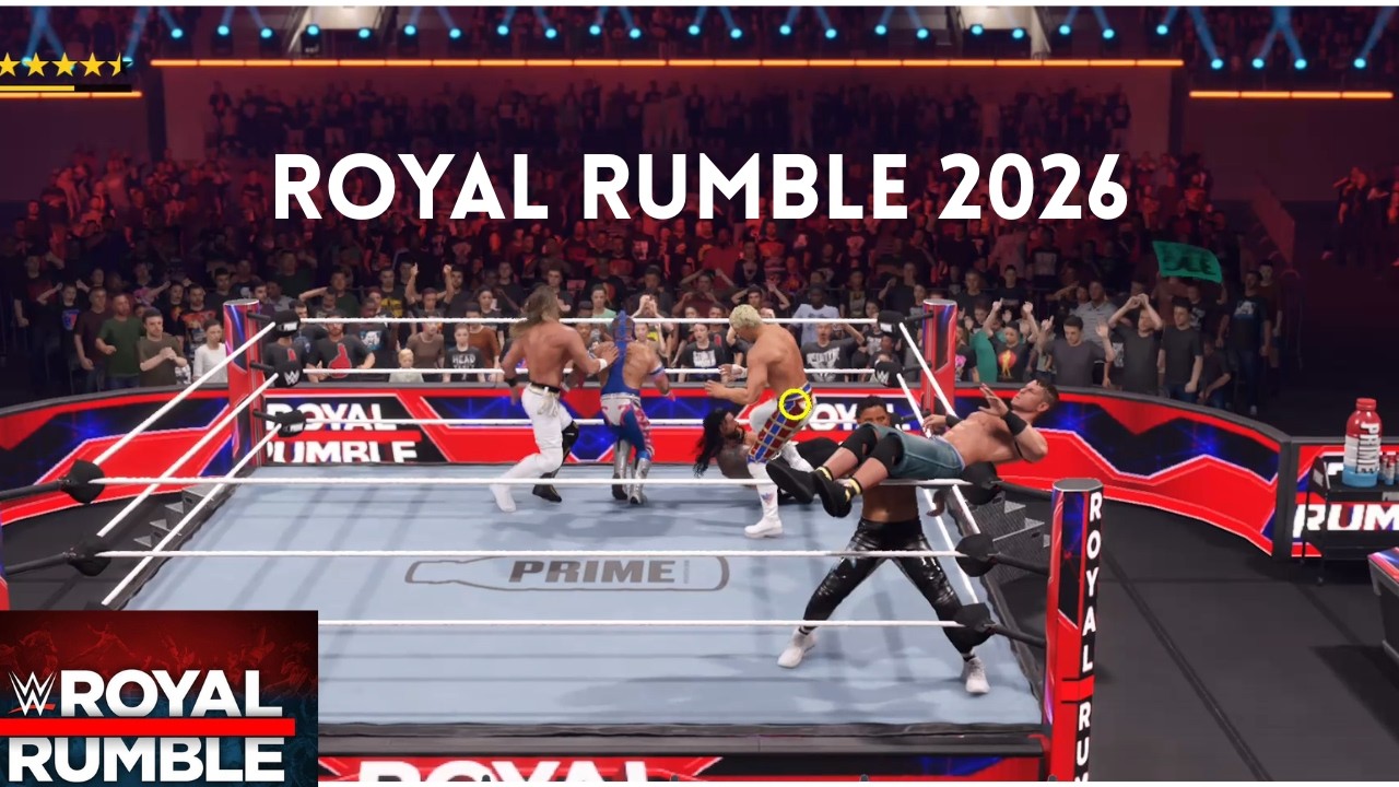 ROYAL RUMBLE 2026 | WWE | 2K25 | ROMAN REIGNS | BROCK LESNAR | JOHN CENA | UNDERTAKER | THE ROCK