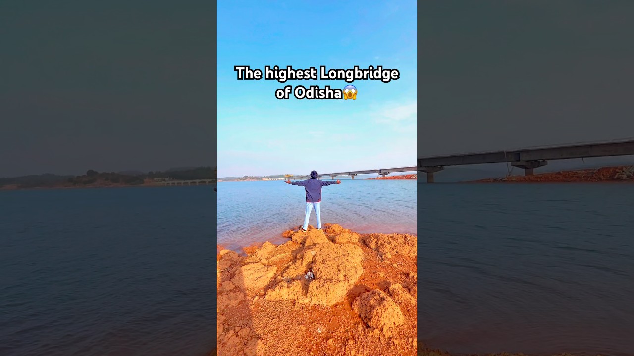 The highest long bridge of Odisha 