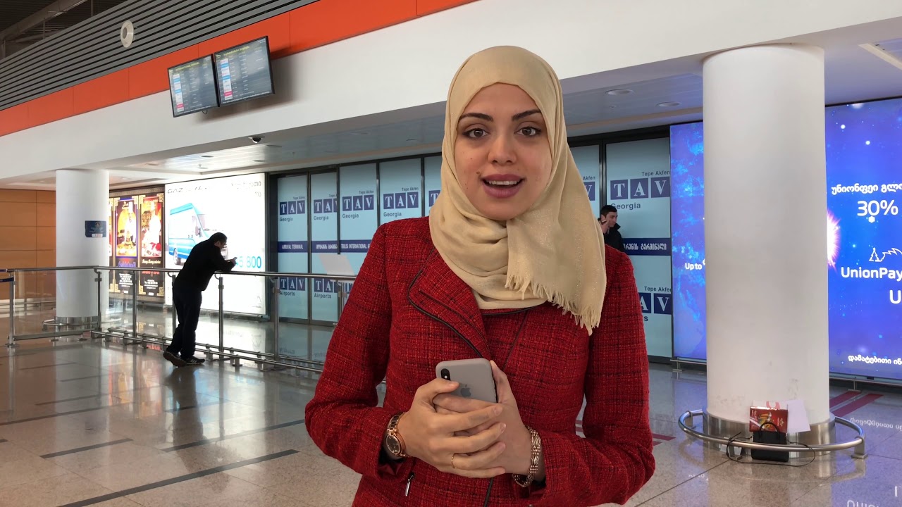 مشاكل ... مطار ...  تبليسي ... جورجيا