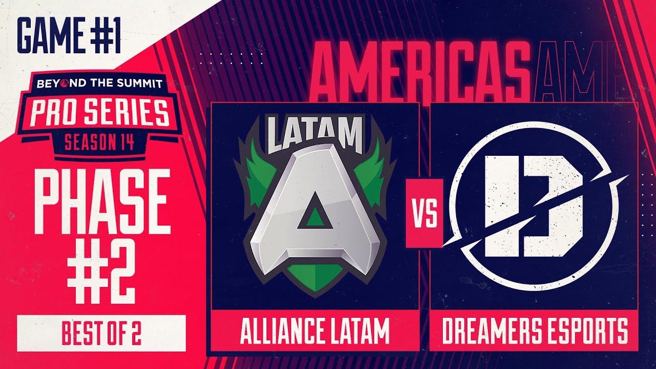 Alliance.LATAM vs Dreamers Game 1 - BTS Pro Series 14 AM: Phase 2 w/ Kmart & ET