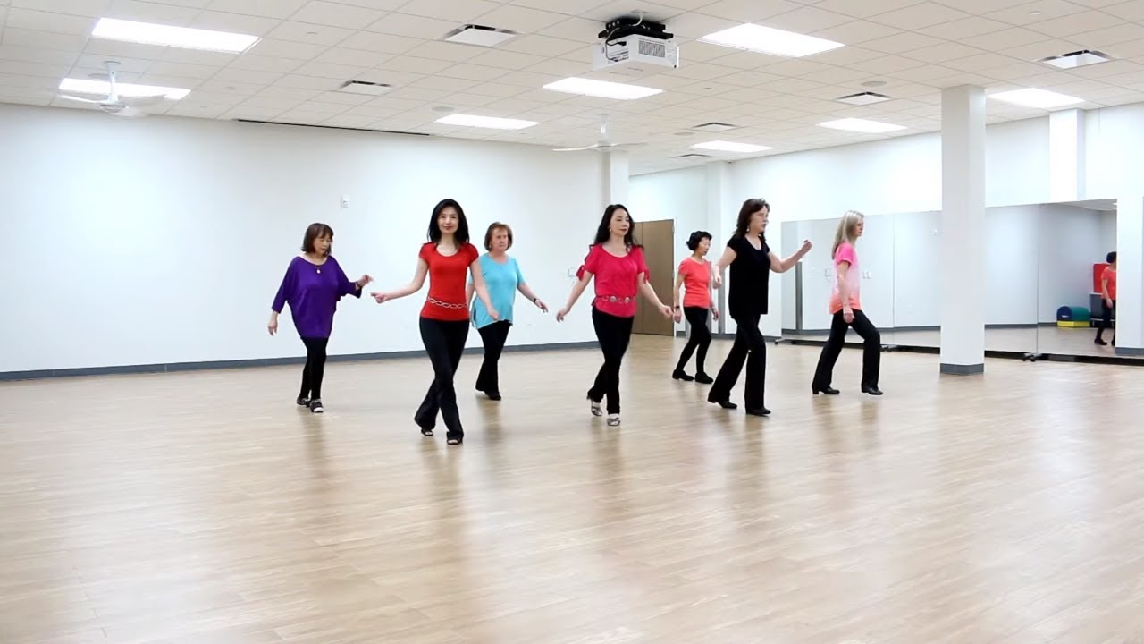 React - Line Dance (Dance & Teach in English & 中文)