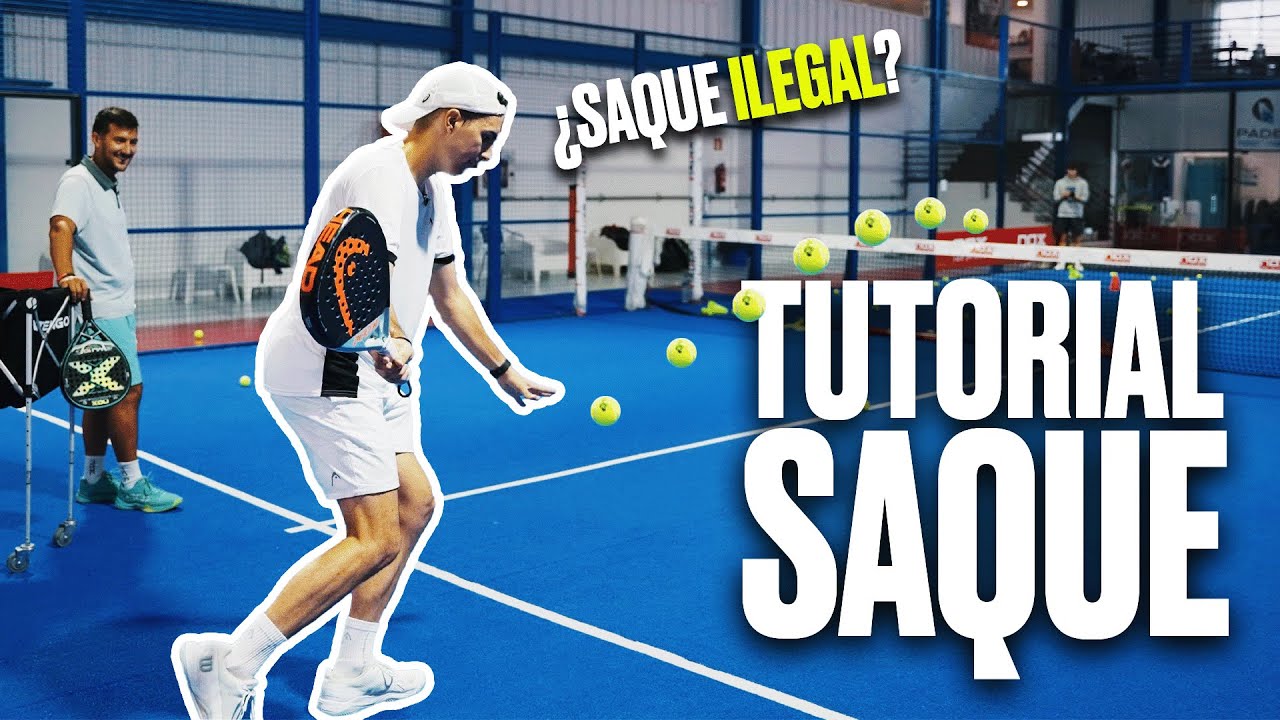 TUTORIAL de SAQUE en PADEL &iquest;C&Oacute;MO SACAR como un PROFESIONAL?