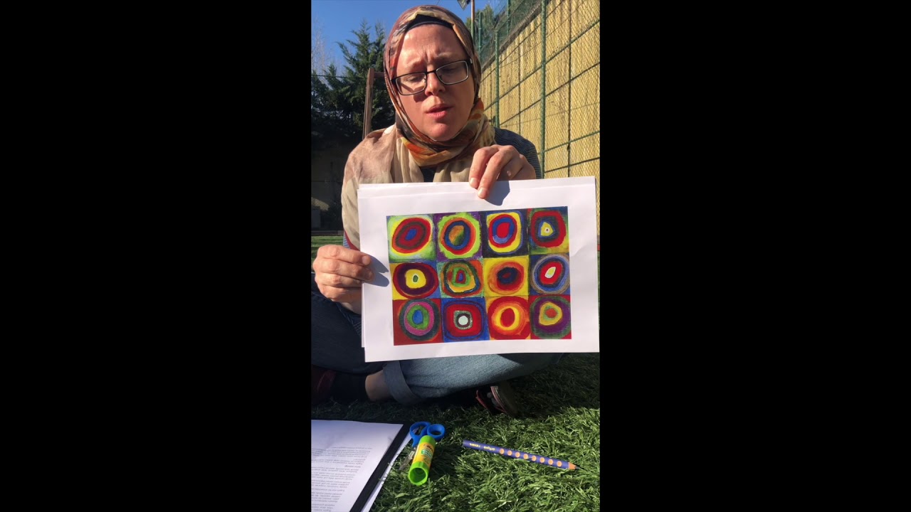 3-6 Yaş - Liliya Öğretmen Ressam Wasily Kandinsky'i Anlatıyor.