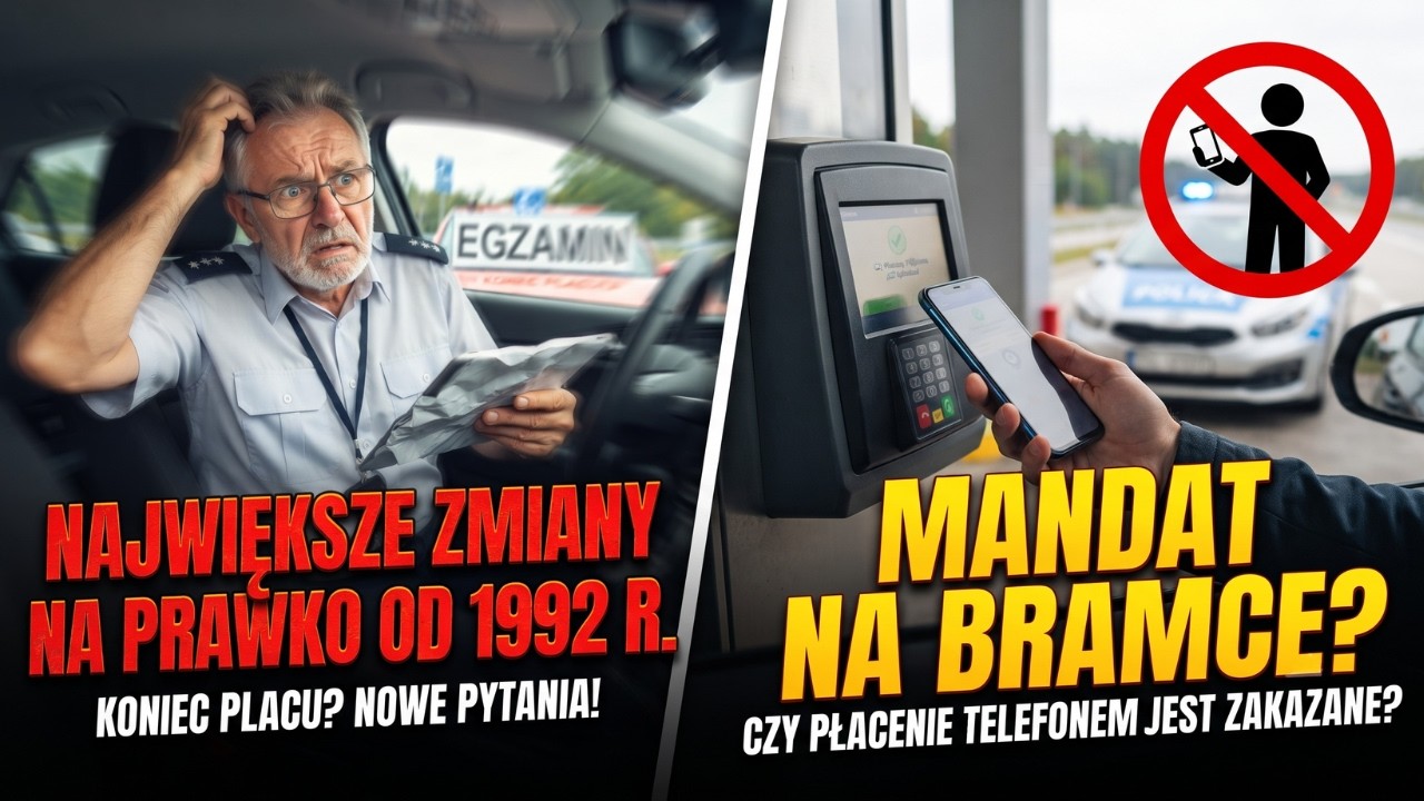 Policja na bramkach autostradowych? Wyjaśniam, czy płacenie telefonem jest nielegalne!
