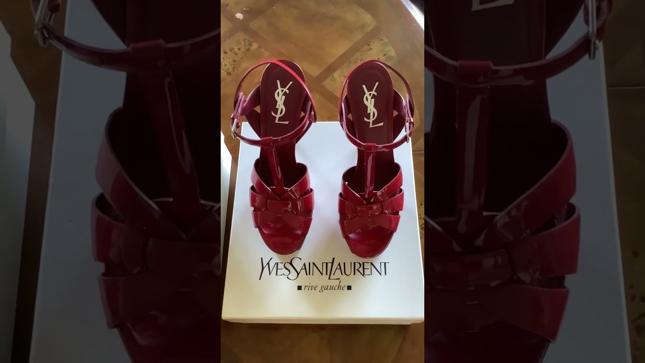 YvesSaintLaurent Tribute Sandals #YSL #SaintLaurent #Classics #RiveGauche