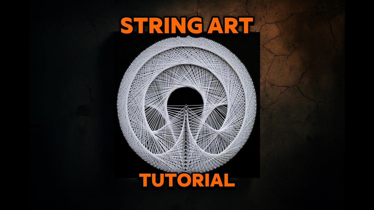 DIY String Art🧵 Tutorial