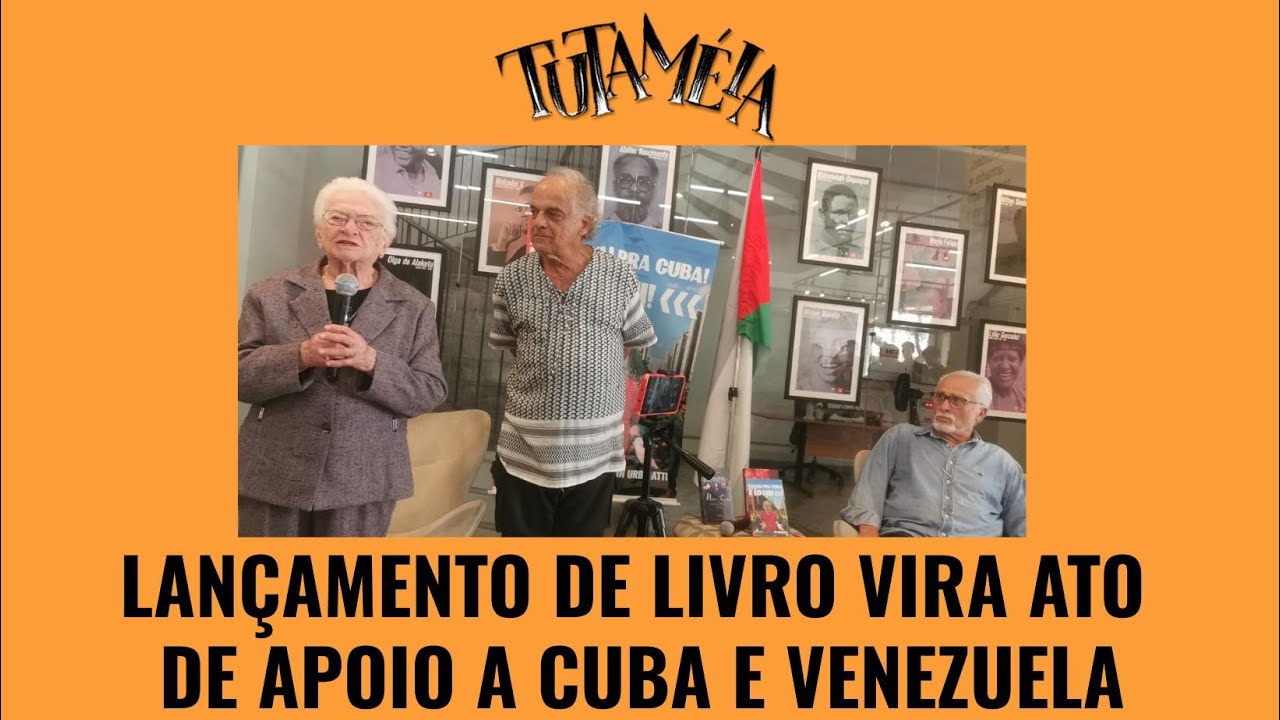 Com Erundina e Genoíno, Tin Urbinatti lança livro “Vai Prá Cuba! – E Eu Fui!”