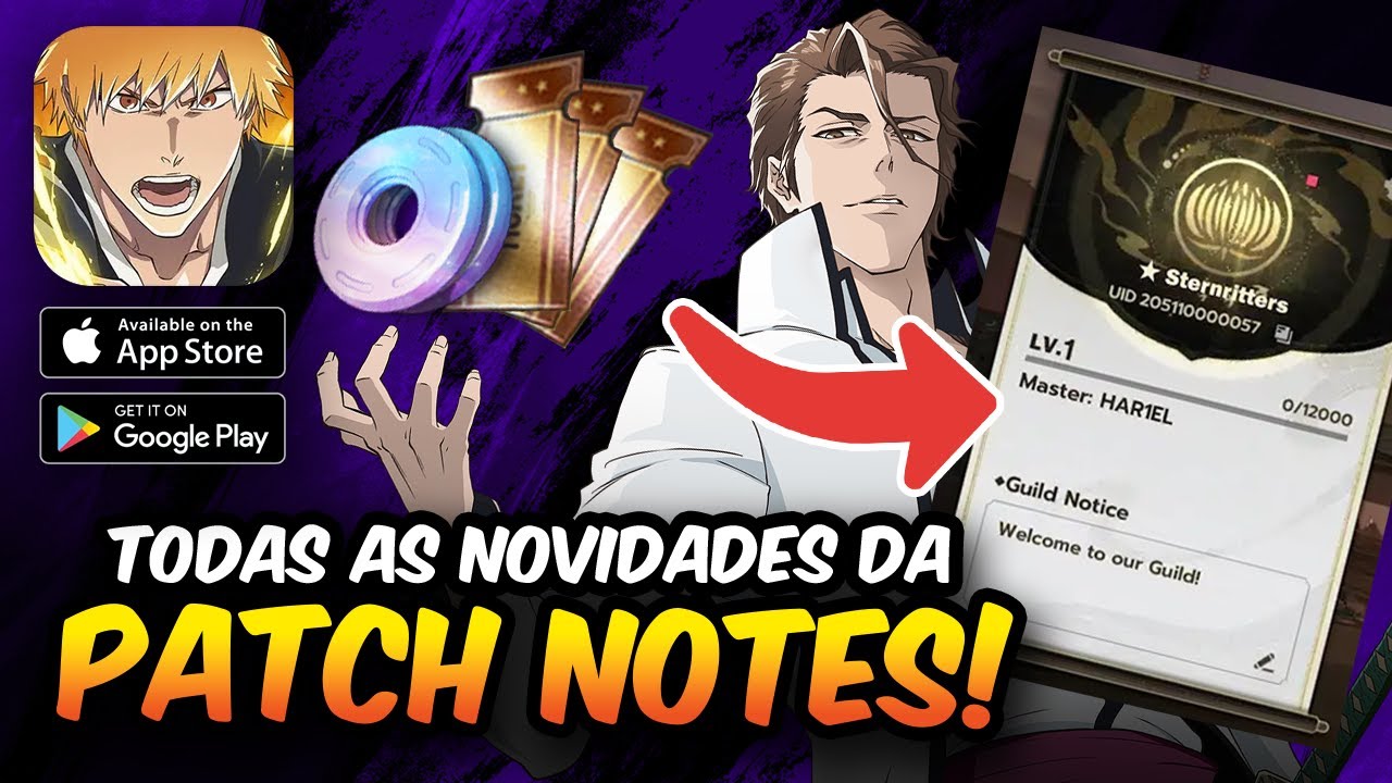SUMMONS E JADES DE GRAÇA! GUILDAS DE VOLTA E MUITOS MAIS! - BLEACH Soul Resonance