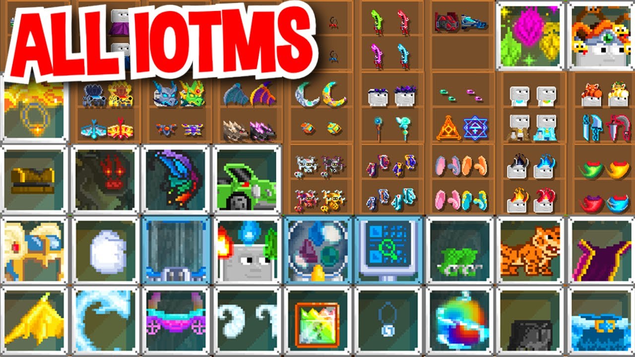 BUYING EVERY IOTM IN GROWTOPIA...