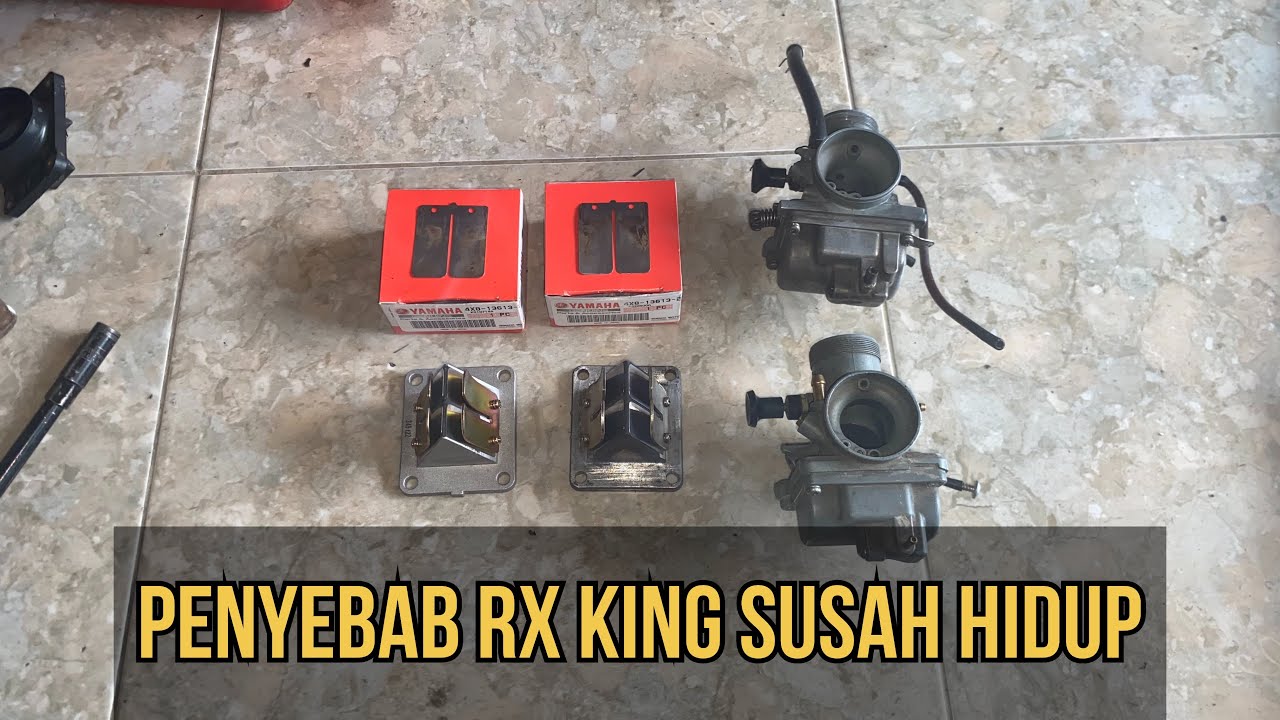 Cara mengatasi/memperbaiki RX King susah hidup/nyala