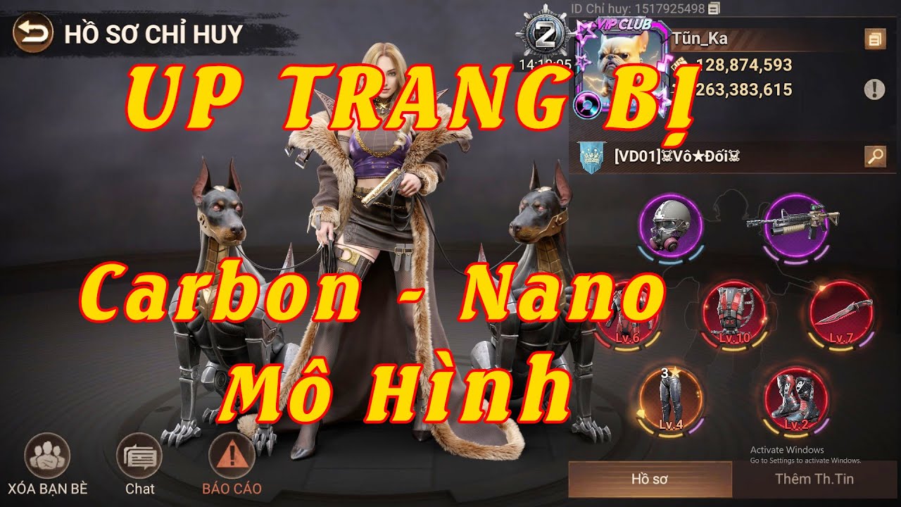 Doomsday: Last Survivors | Hướng Dẫn Up Trang Bị : Carbon - Nano - Mô Hình Hiệu Quả | Tôi Yêu Game