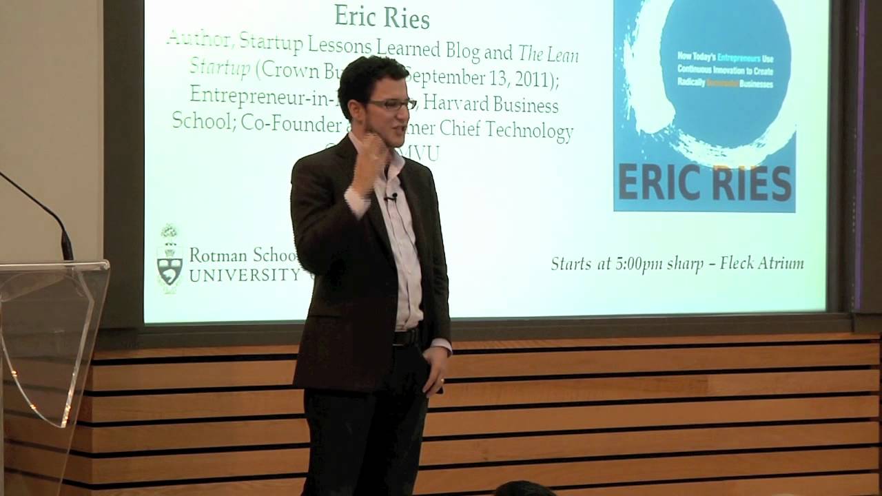 Watch Eric Ries Discuss 